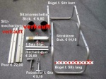 Tischsockel, Sitzmechanismus, Sitzmanschette